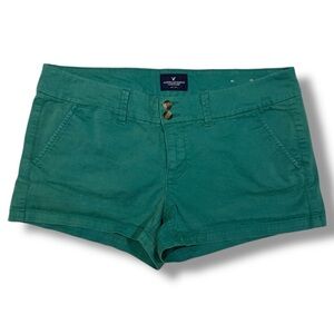 American Eagle Women’s Shortie Chinos Teal Size 10